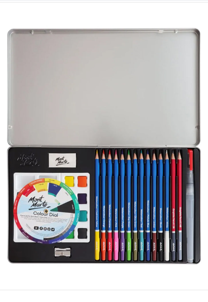 MONT MARTE SIGNATURE WATERCOLOUR COLLECTION 27PCS