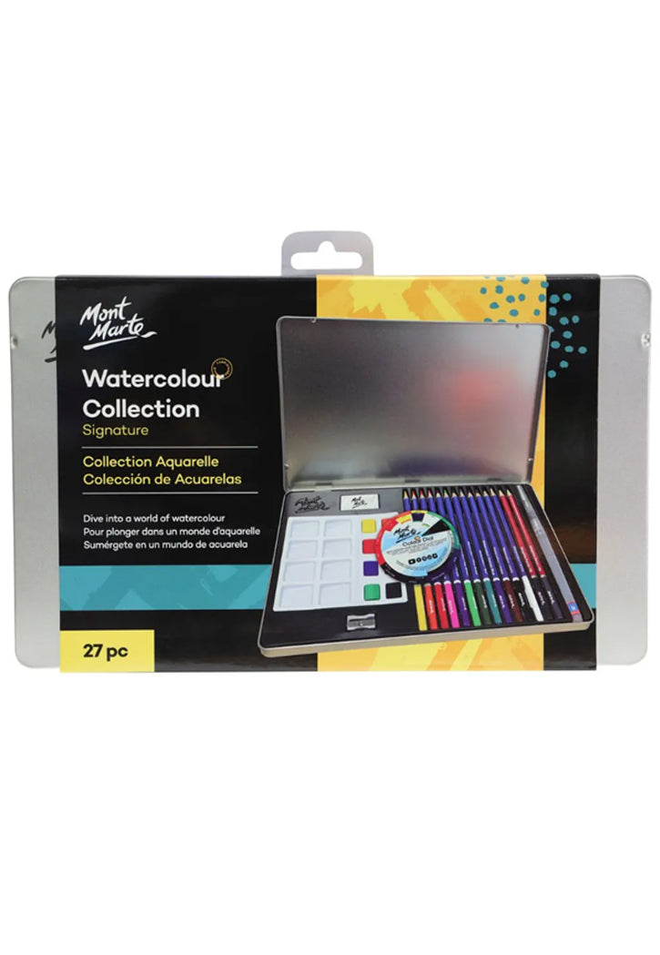 MONT MARTE SIGNATURE WATERCOLOUR COLLECTION 27PCS