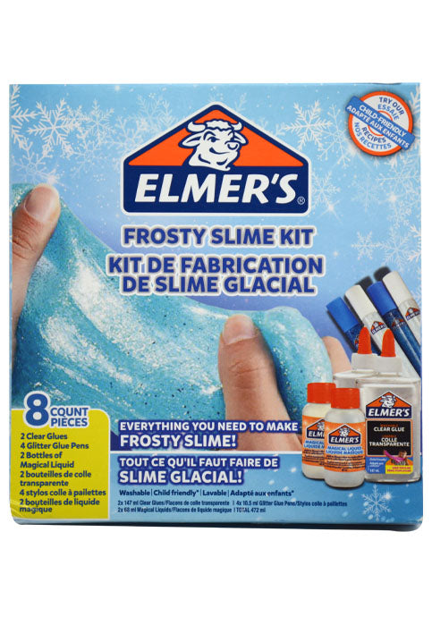 ELMERS FROSTY SLIME KIT 8PIECES