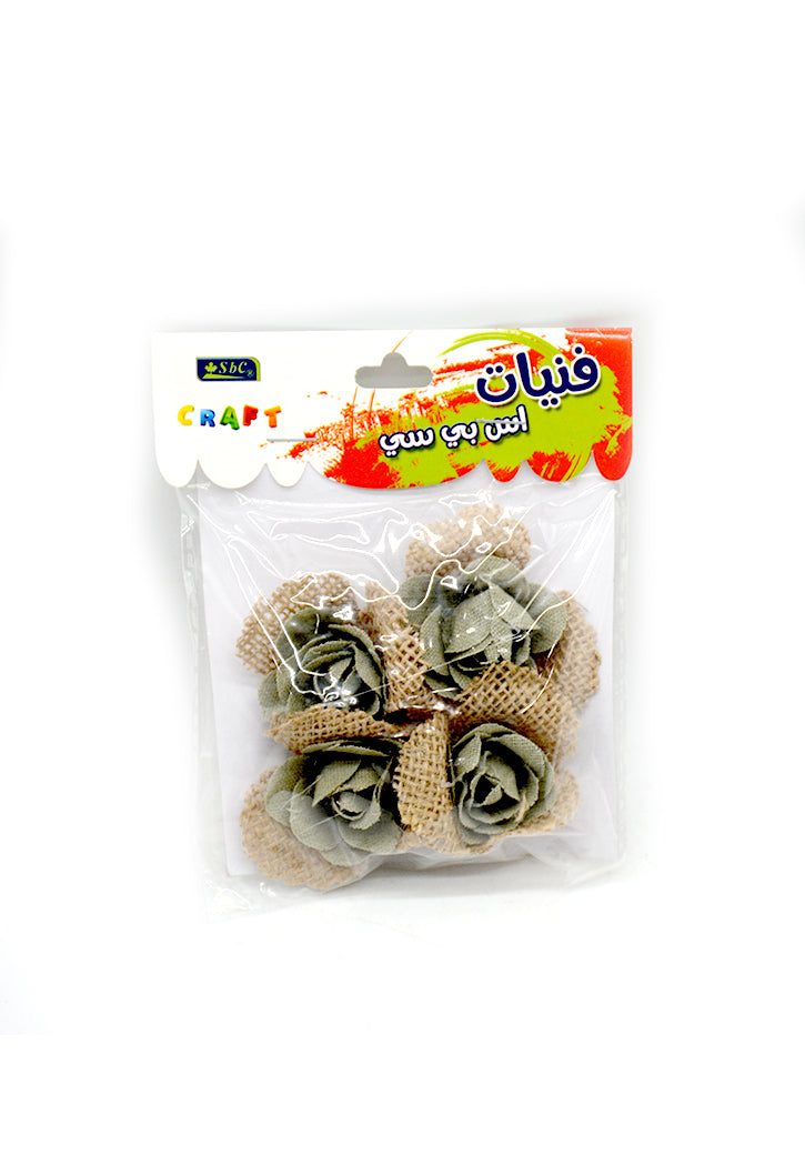 SBC CRAFT NATURAL JUTE 4PCS/PKT 7655-158