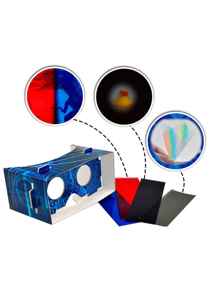 مجموعة تجارب علوم فيزيائية سحرية للأطفال BIG BANG SCIENCE-MIRACLES OF LIGHT AND SHADOW 52PCS