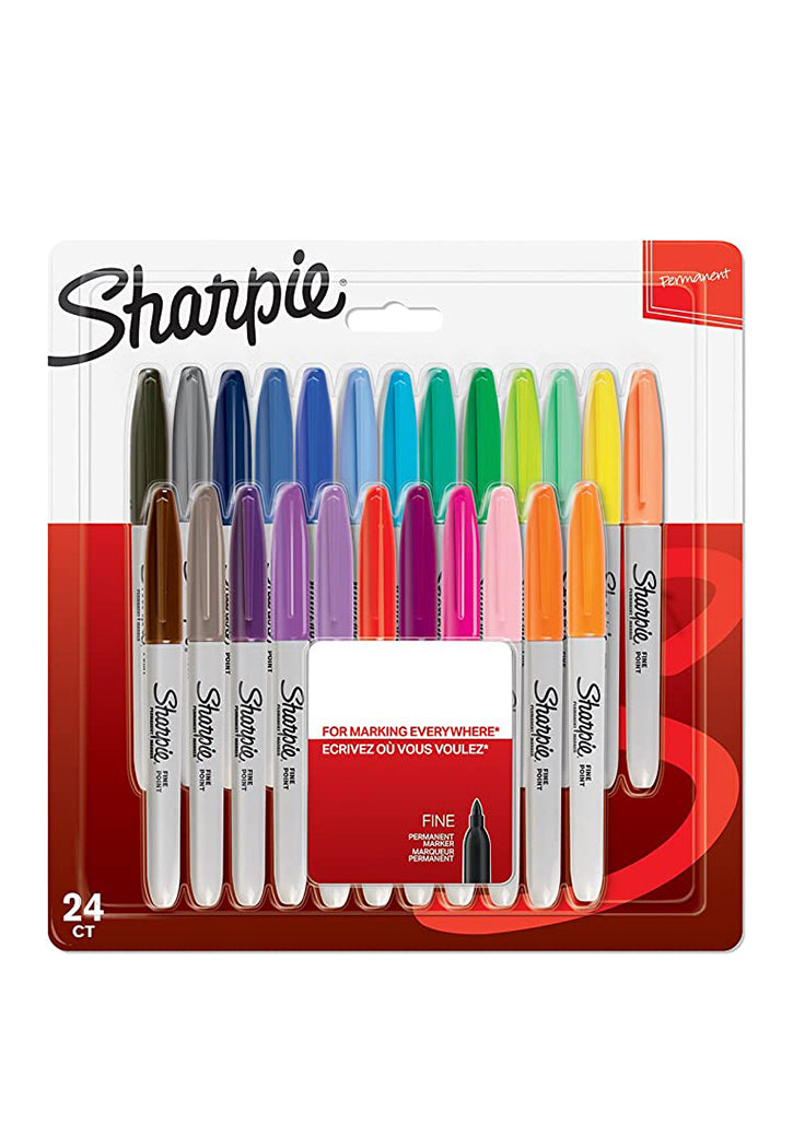 طقم اقلام تخطيط ملونة _ راس مدبب