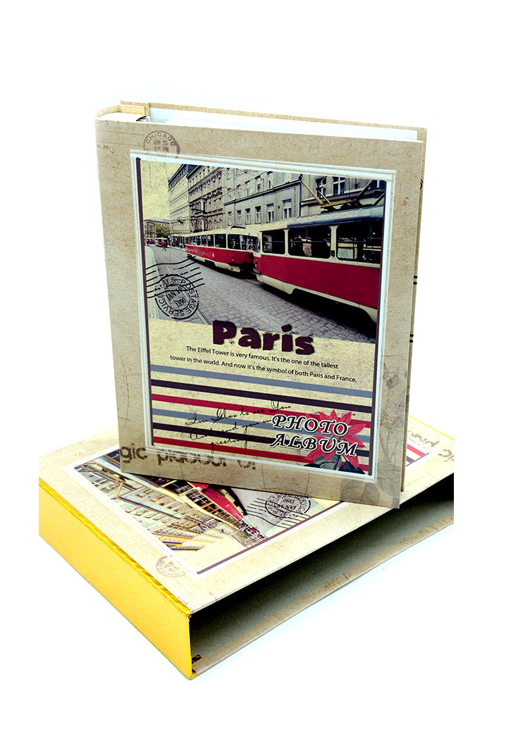 PARIS PHOTO ALBUM 20SHEET 21.5X27.5CM