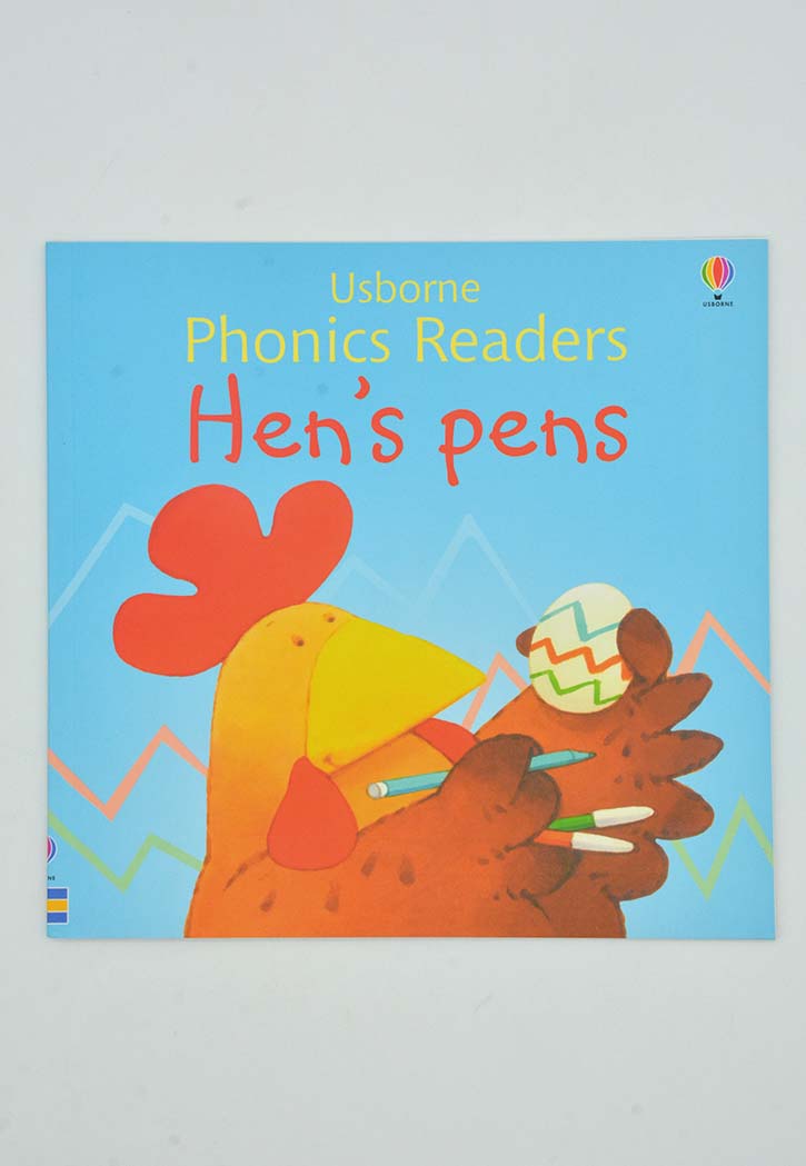 Usborne Phonics Readers - Hen's Pens