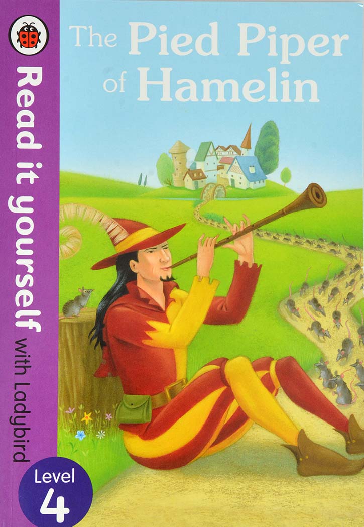 Ladybird Picture Books - The Pied Piper Of Hamelin Level 4
