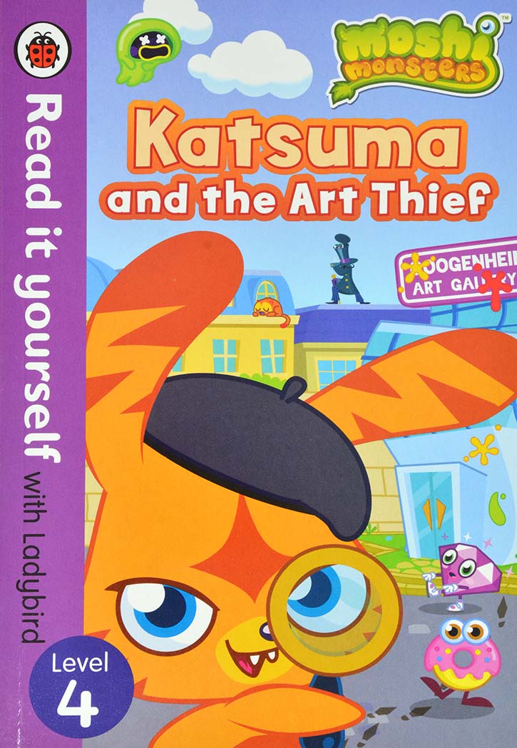 Ladybird Picture Books - Katsuma And The Art Theif Level 4