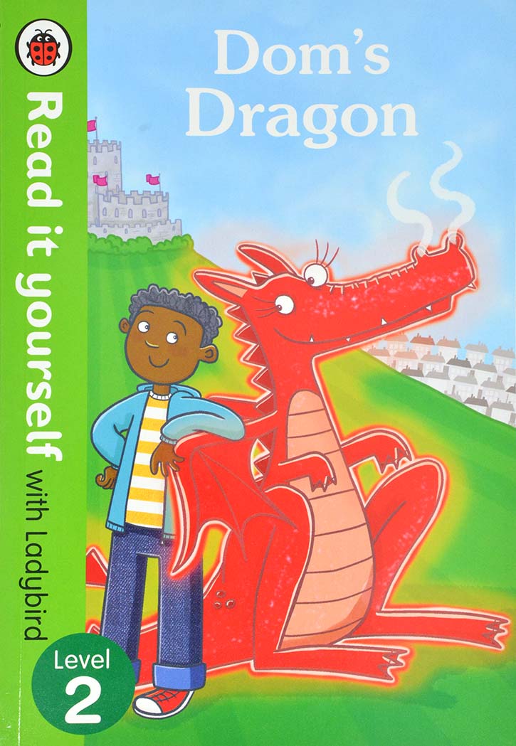 Ladybird Picture Books - Dom's Dragon Level 2
