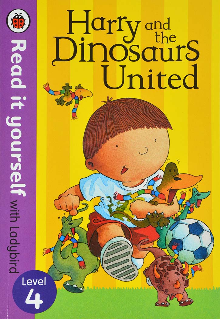 Ladybird Picture Books - Harry And The Dinosaurs United Level 4