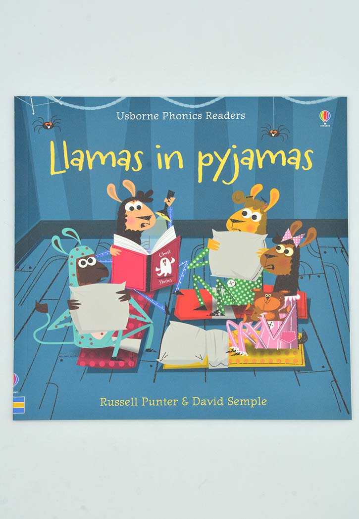 USBORNE PHONICS READERS : LLAMAS IN PYJAMAS