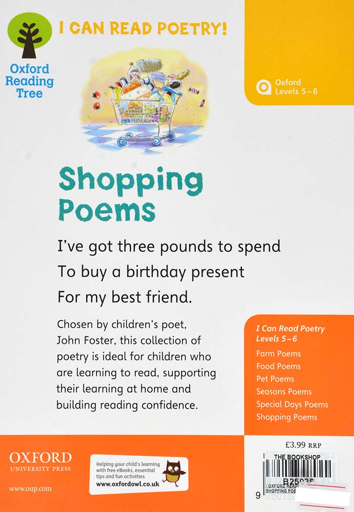 Oxford Reading Tree - Shopping Poems