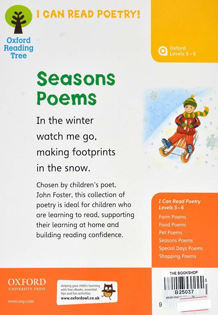 Oxford Reading Tree - Seasons Poems