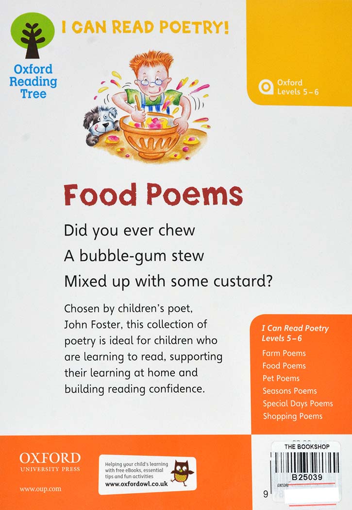Oxford Reading Tree - Food Poems