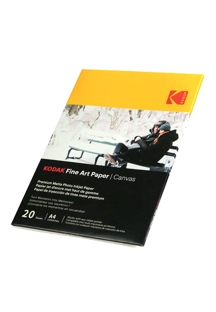 KODAK FINE ART CANVAS PAPER 20SHT A4