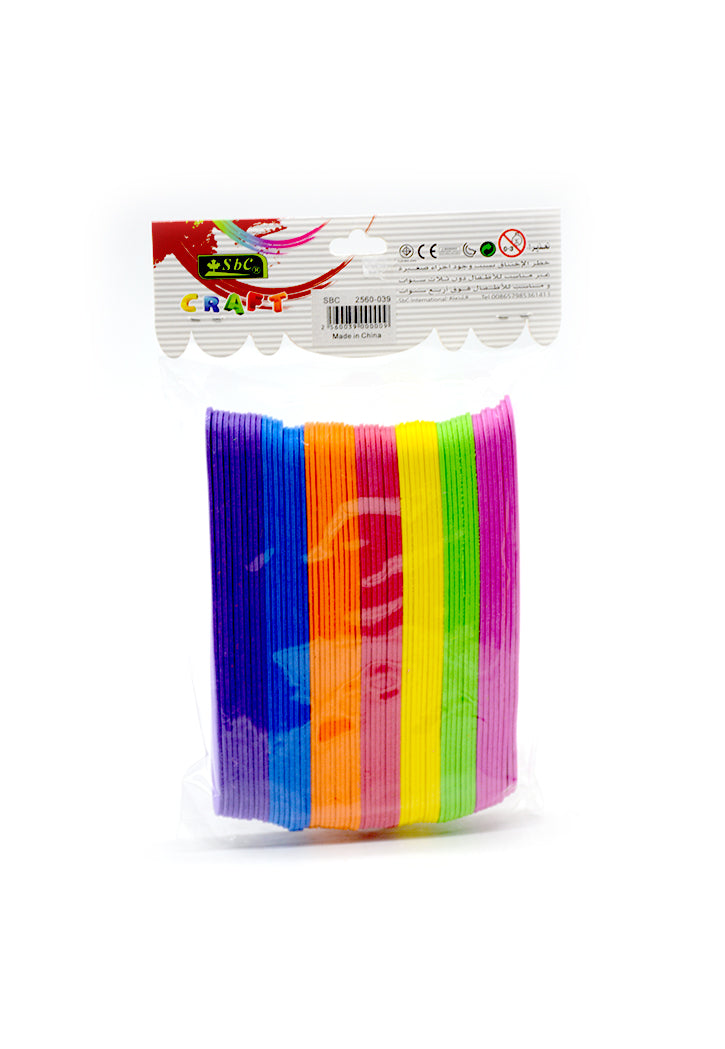 SBC CRAFT EVA FOAM STICKS 60PCS 15CM