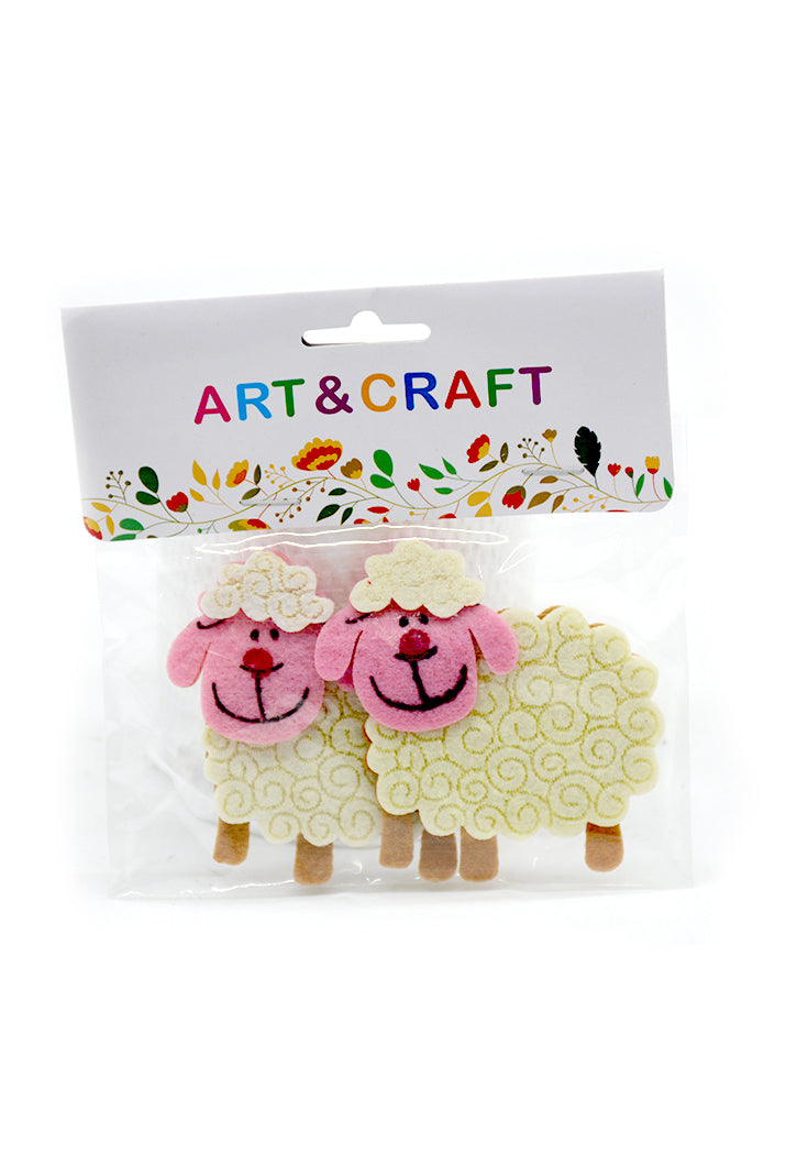 CRAFT FELT FOAM SHEEP ASST.PACK