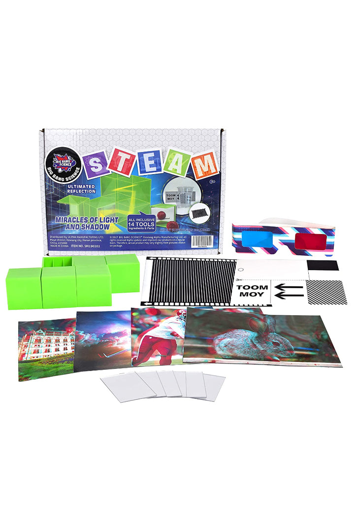 BIG BANG SCIENCE-MIRALES OF LIGHT AND SHADOW 14TOOLS