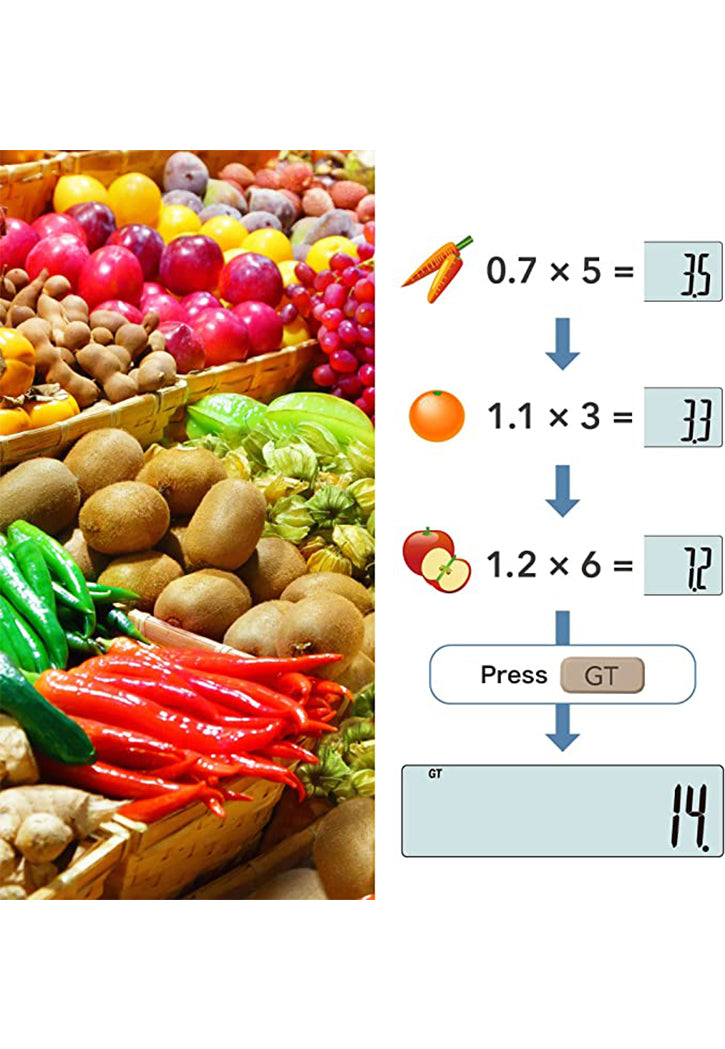 الة حاسبة كاسيو CASIO CALCULATOR MJ-120D PLUS