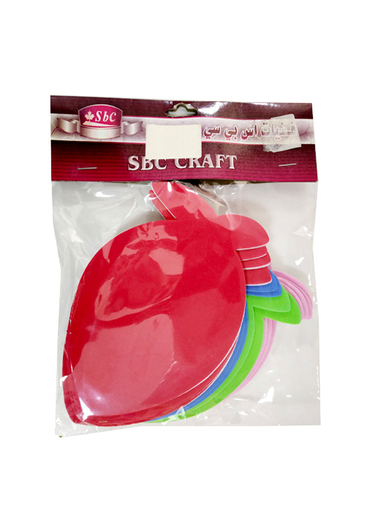 SBC EVA SPONGE WITH STICKER FISH