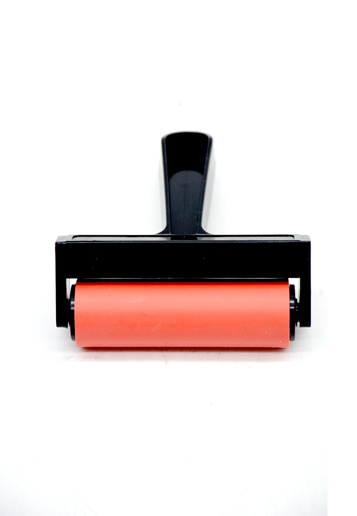 SBC CRAFT PLASTIC ROLLER WITH HANDLE 4"