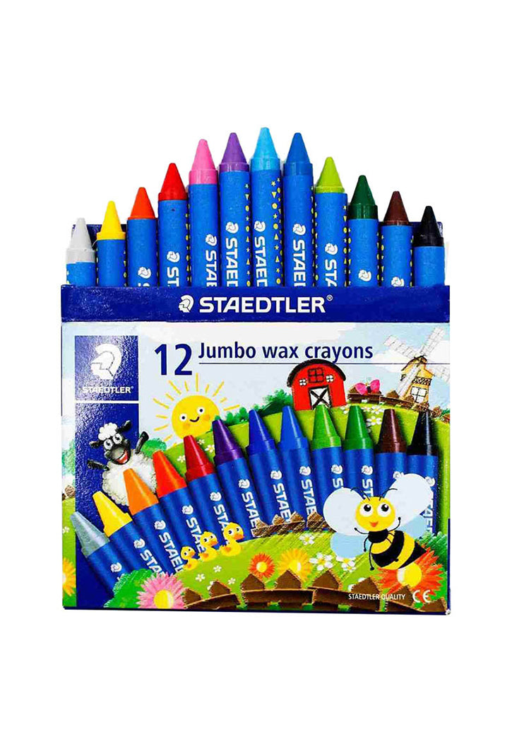 STAEDTLER 12PCS WAX CRAYON