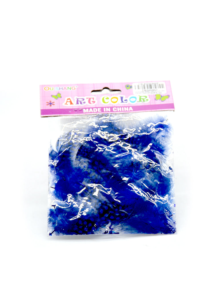 OUSHANG CRAFT ARTIFICIAL ART COLOR FEATHER IN PKT