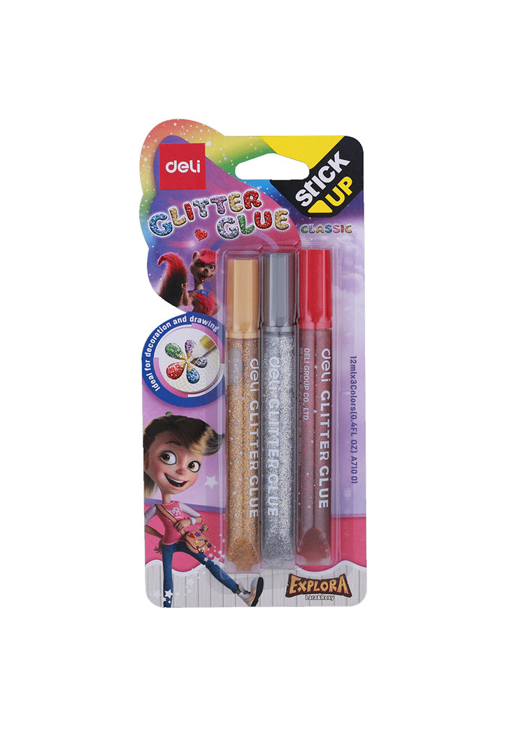 طقم اصابع لاصقة لامعة 3 قطع