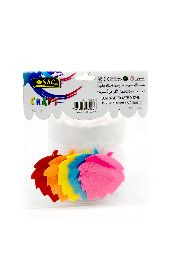 SBC FELT NON WOVEN MAT DESIGN W/O STICKER LEAVES DESIGN