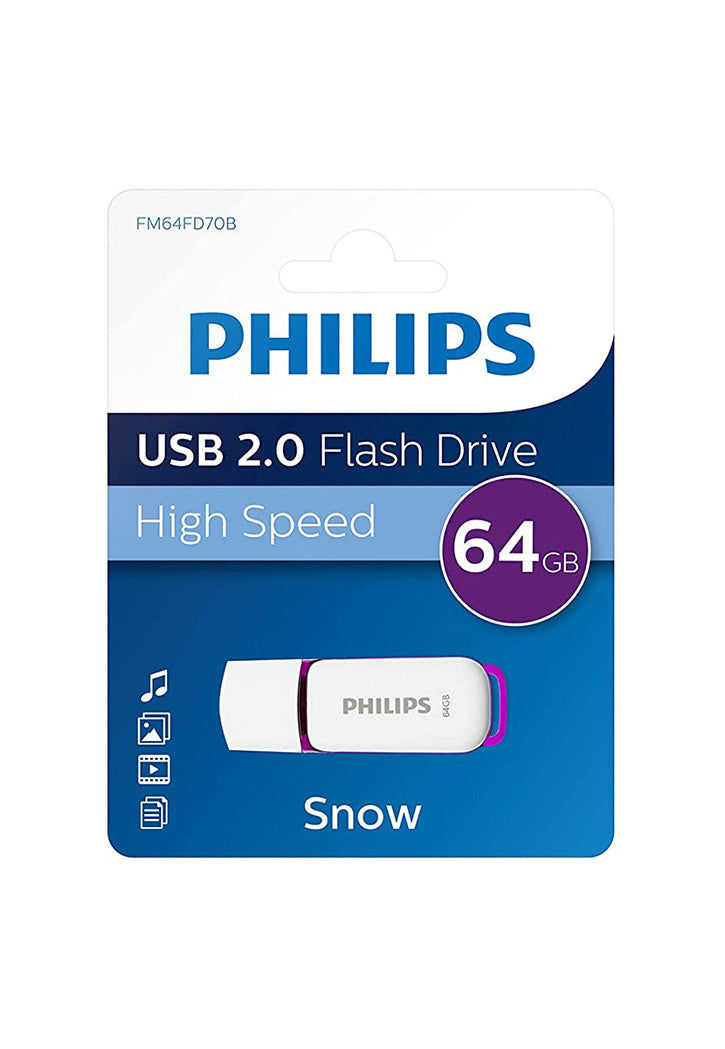 PHILIPS USB FLASH DRIVE 64GB.