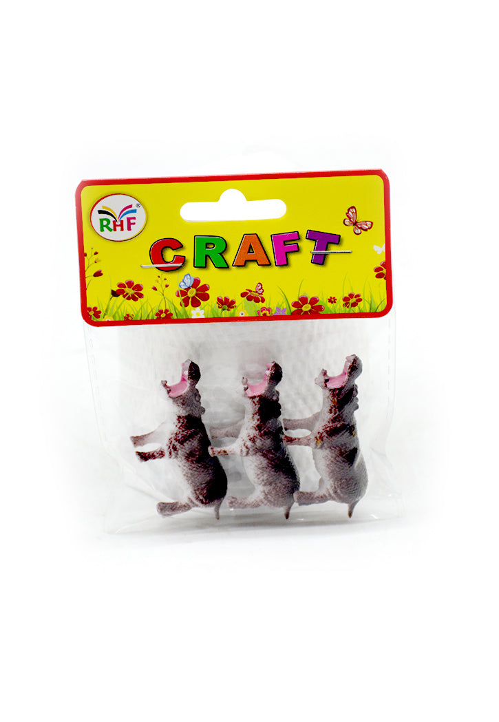 CRAFT ANIMALS ASSTD 3PCS SET
