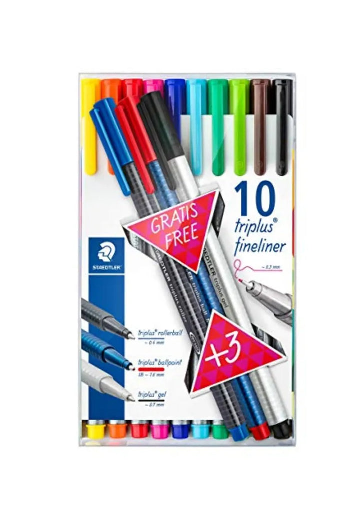 طقم الوان فلوماستر تريبلس 0.3مم 10لون + 0.8مم 3لون