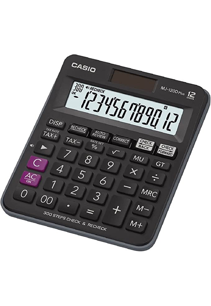 الة حاسبة كاسيو CASIO CALCULATOR MJ-120D PLUS