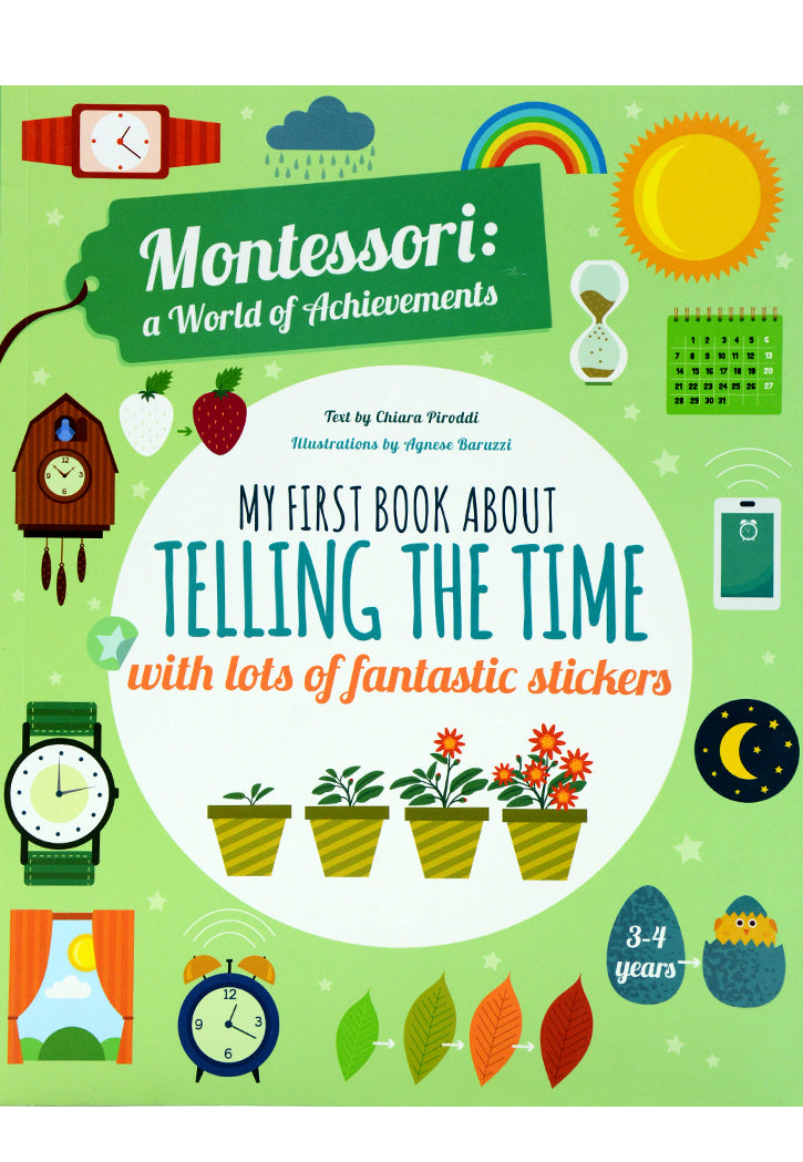 Montessori My First Book About Telling The Time