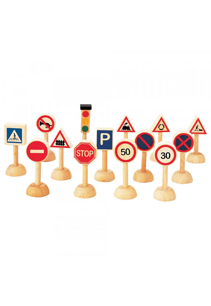 WOODEN TRAFFIC ROAD SIGNAL-21P