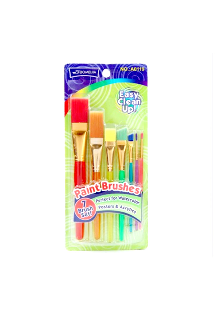 BOMEIJIA PAINT BRUSHES 7 BRUSH SET