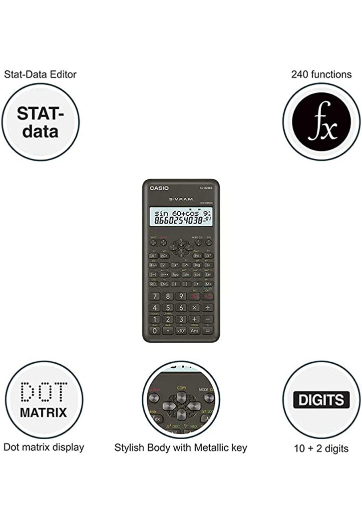 الة حاسبة علمية _ الاصدار الثاني - كاسيو