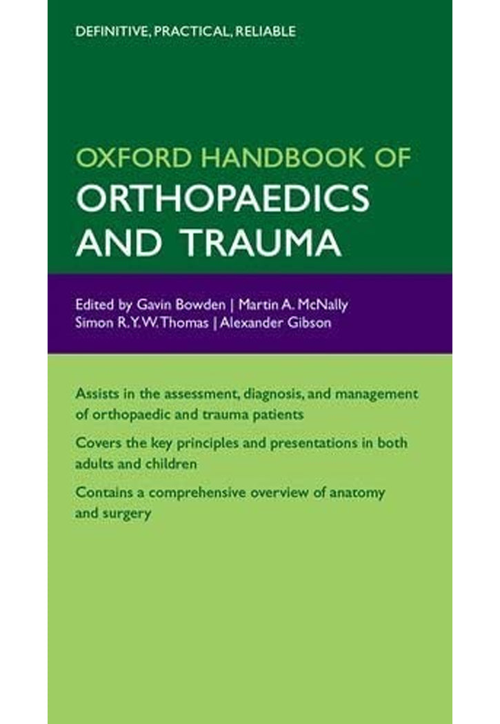 Oxford Handbook Of Orthopaedics And Trauma