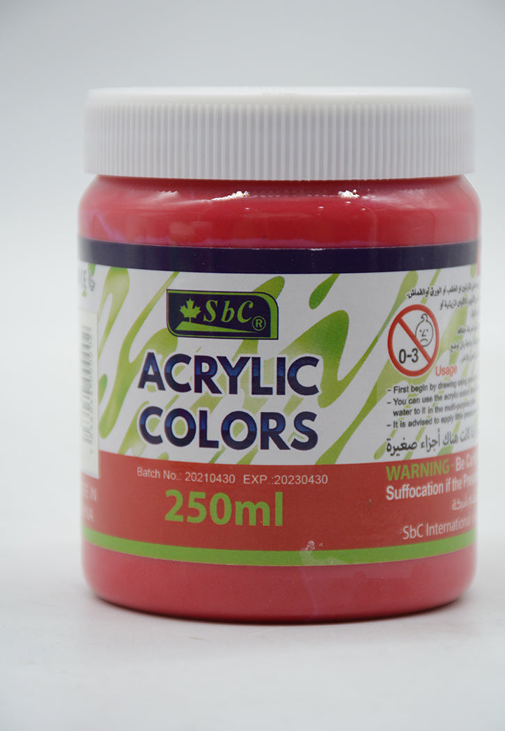 عبوة لون اكرليك -ارجواني