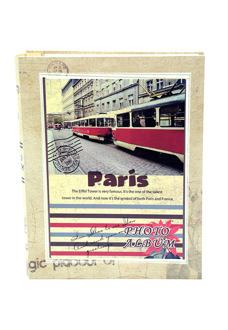 PARIS PHOTO ALBUM 20SHEET 21.5X27.5CM