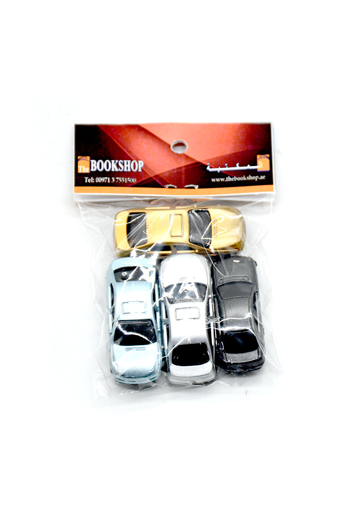 COLOR CAR MODEL 4PCS SMALL 1:100 L42MM