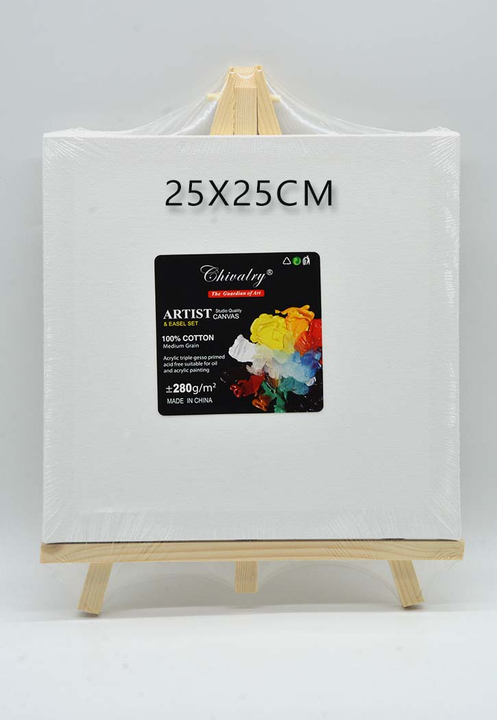 Chivalry - Easel Stand With Canvas 280GSM