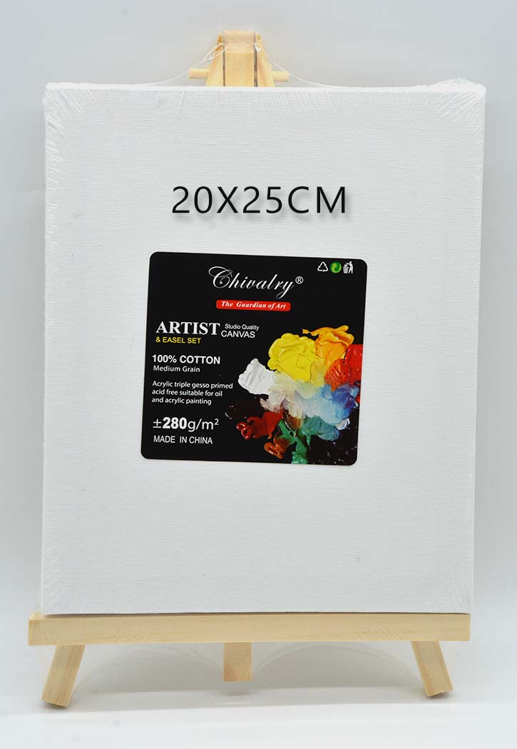 Chivalry - Easel Stand With Canvas 280GSM