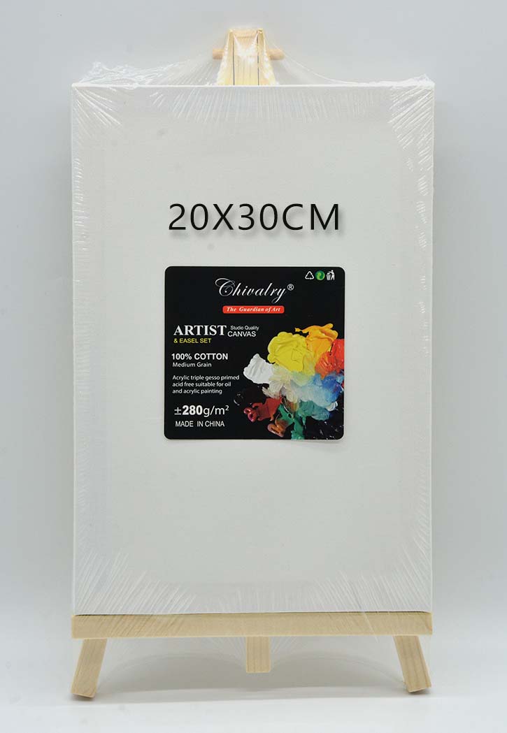 Chivalry - Easel Stand With Canvas 280GSM