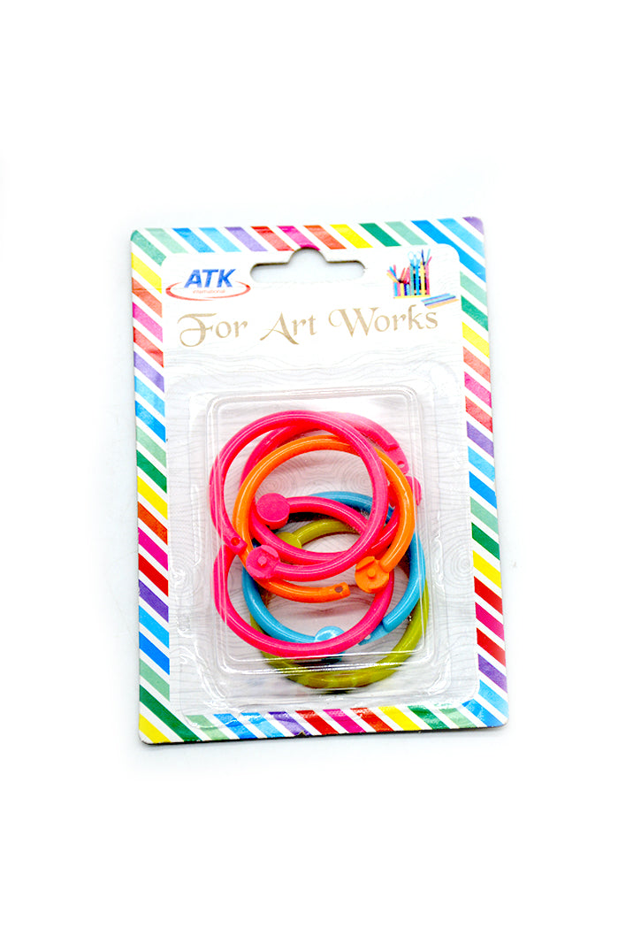 ATK PLASTIC ROUND RING ASSTD