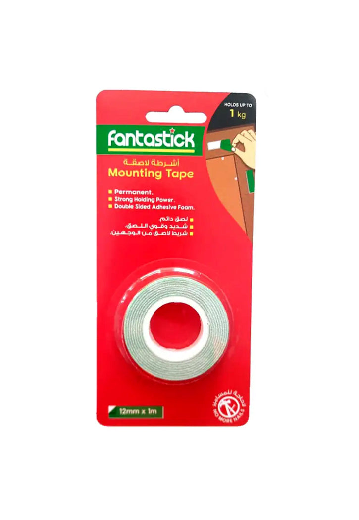 شريط لاصق من الطرفين 1متر 12مم
