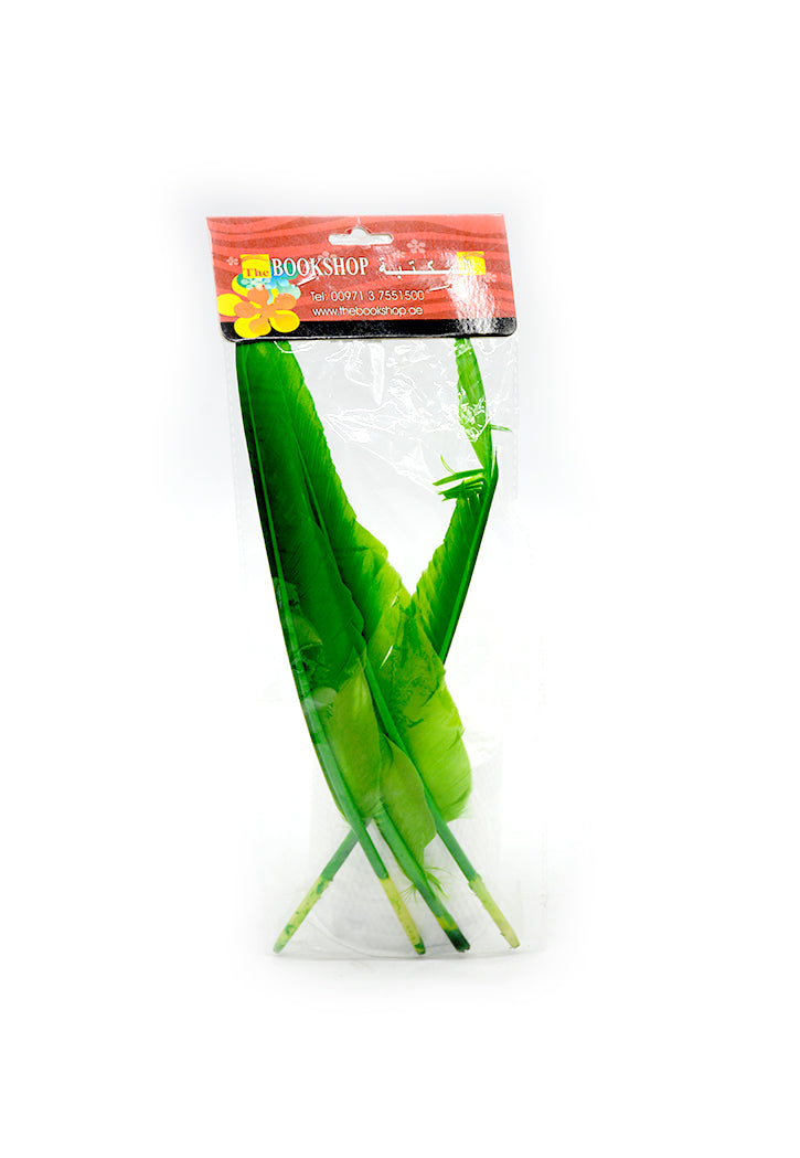 CRAFT ARTIFICIAL FEATHER 4PCS PKT